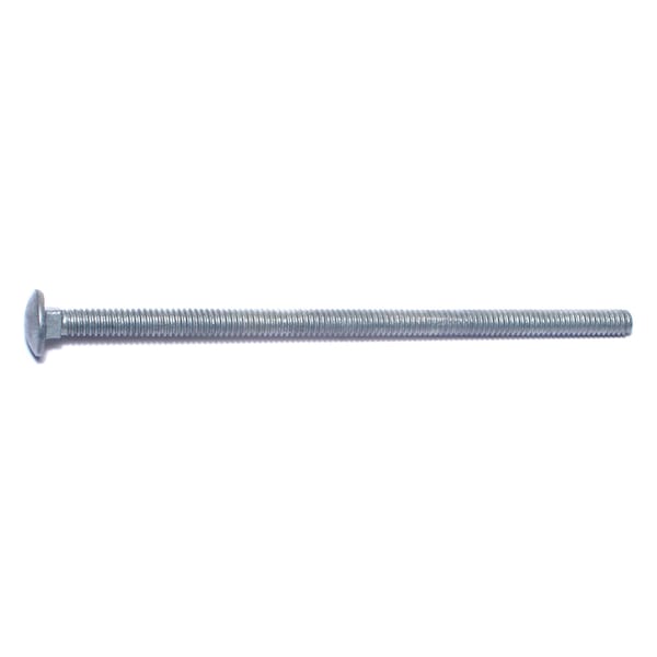 Midwest Fastener Carriage Bolt, Square Neck, 20 (Coarse), 5-1/2 in L, Steel, Hot Dipped Galvanized, 100 PK 05484 - main